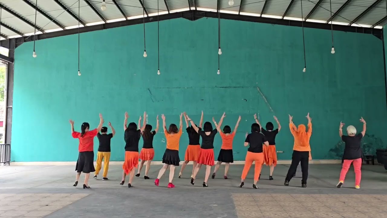 For my heart line dance, Choreo Vee Trias, Swesty, Mitha, Mamek. Demo Diamond maret 2026