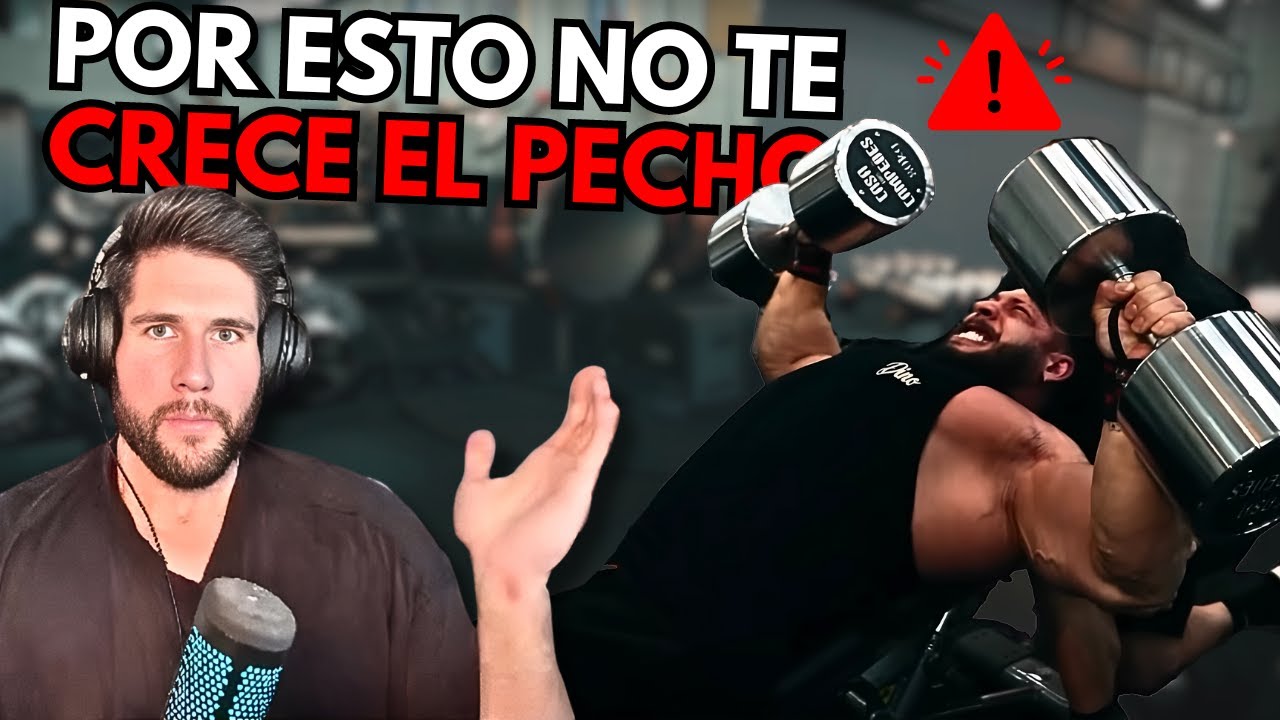 Por Esto te crece el Hombro y no el Pecho | Errores comunes en Entreno de Pectoral