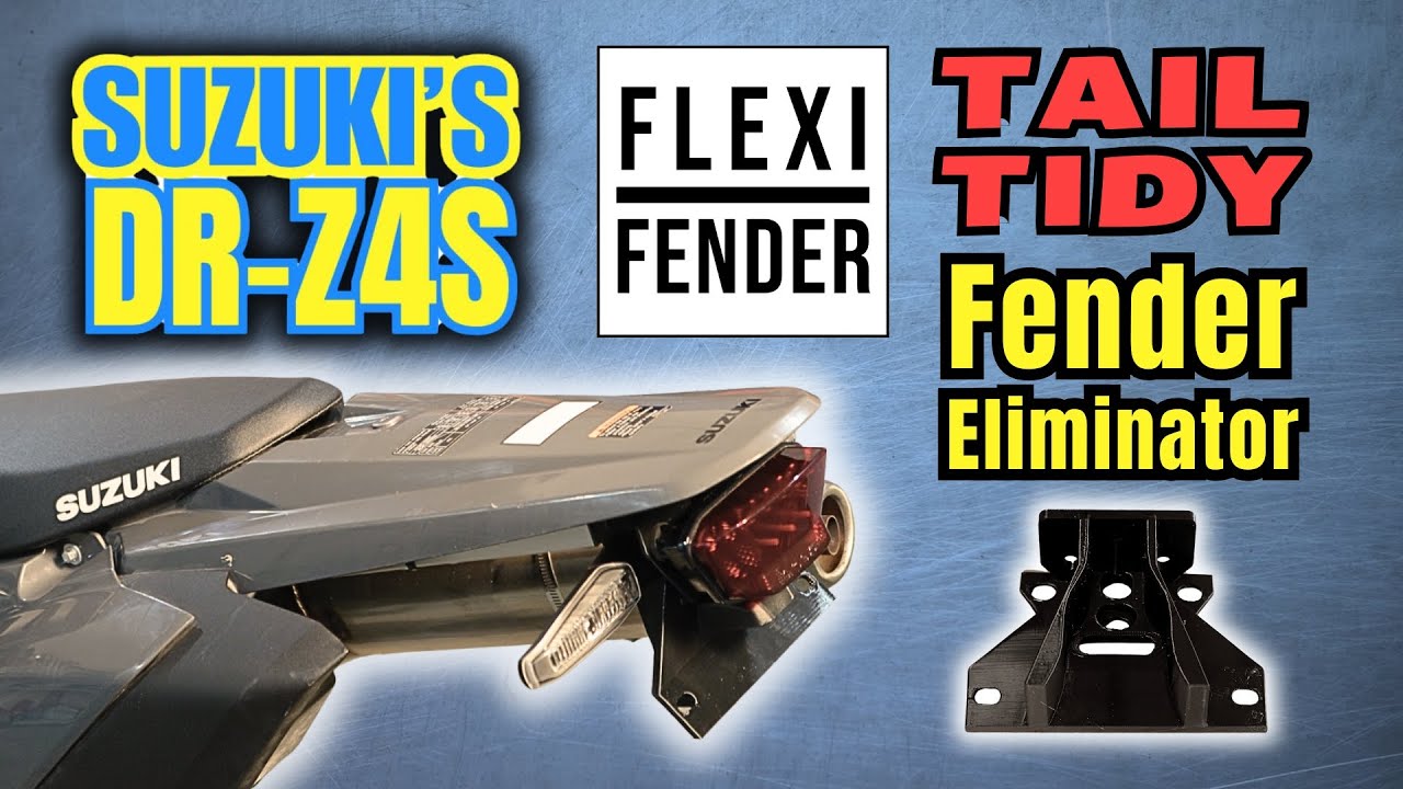 Комплект для удаления брызговика Tail Tidy Fender Eliminator Kit Suzuki DRZ4S | Новая модификация...