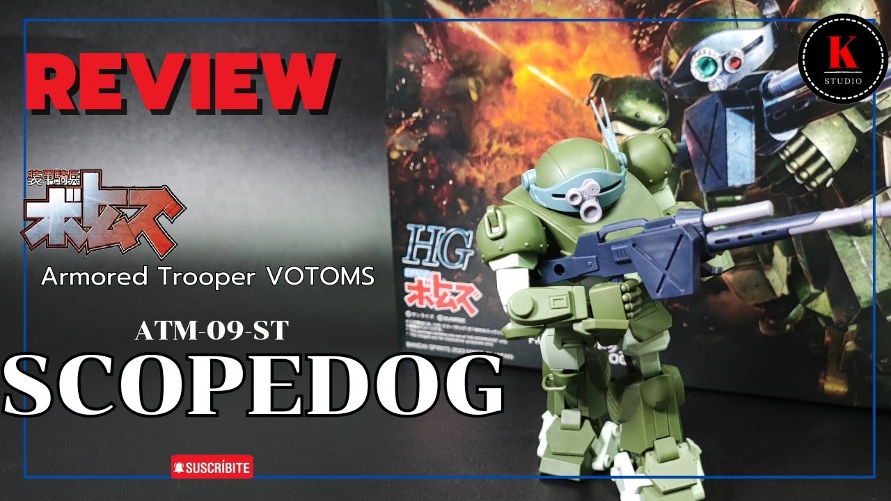 Review (Bandai) HG ATM-09-ST SCOPEDOG รอมานานตั้ง 40 ปี ได้ออกHGซะที ดีไม่ดีไม่รู้ แต่ซื้อครับ