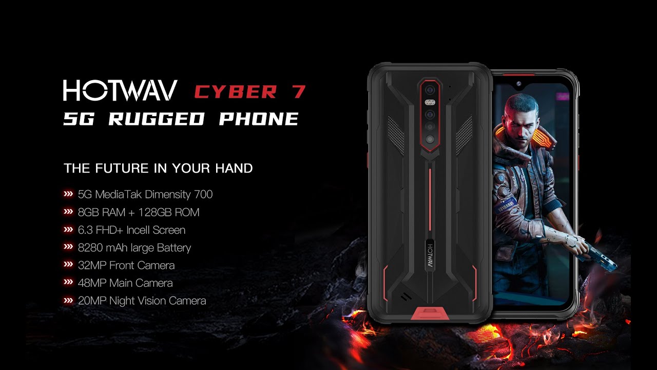 Обзор HotWav Cyber 7 - 5G + IPS + NFC + 8Гб\128Гб + 8А (accu) + ширик + ночная камера