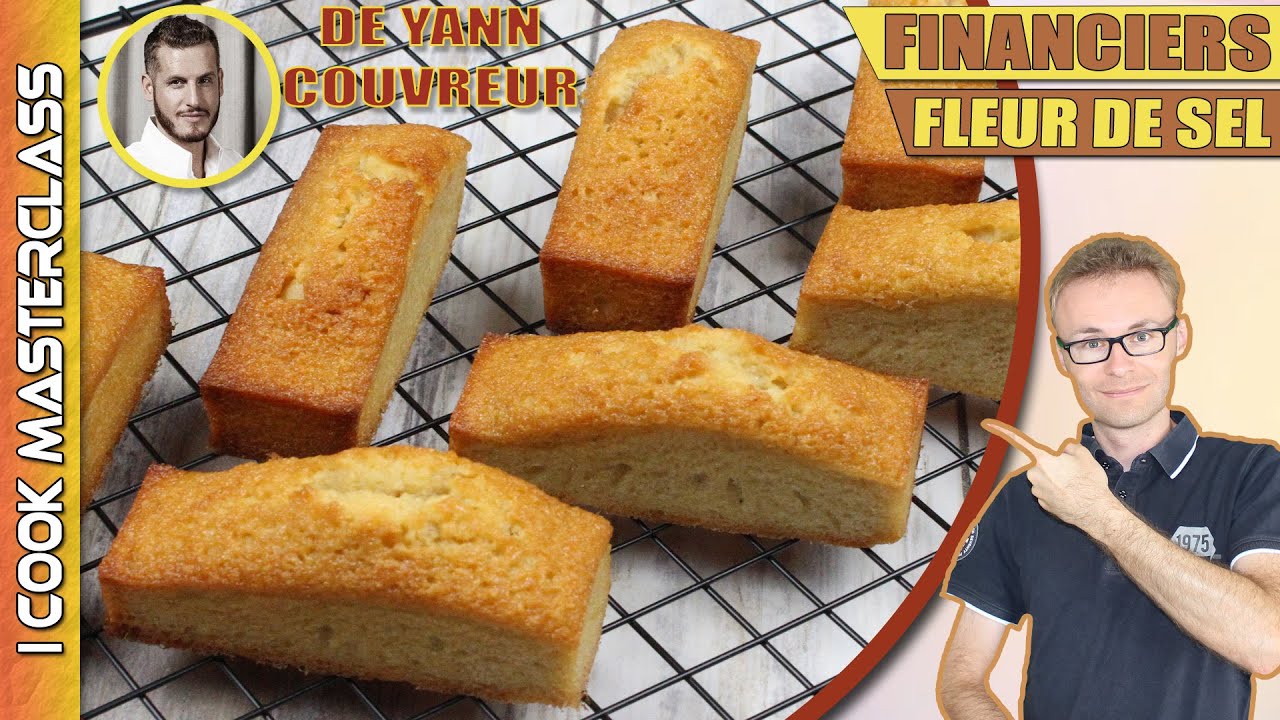 ✅ LA MEILLEURE RECETTE DE FINANCIERS PAR YANN COUVREUR : Le financier fleur de sel !