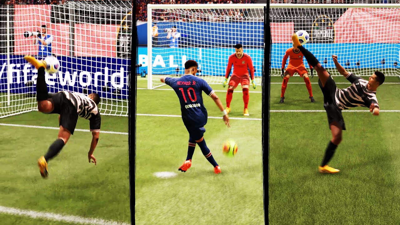 FIFA 21 Fancy Finishing Tutorial (Scorpion Kick, Bicycle Kick, Rabona & More) 4K