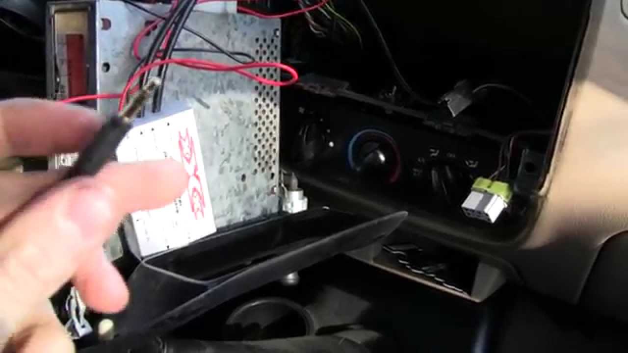 UNIVERSAL AUX INPUT INSTALL FORD