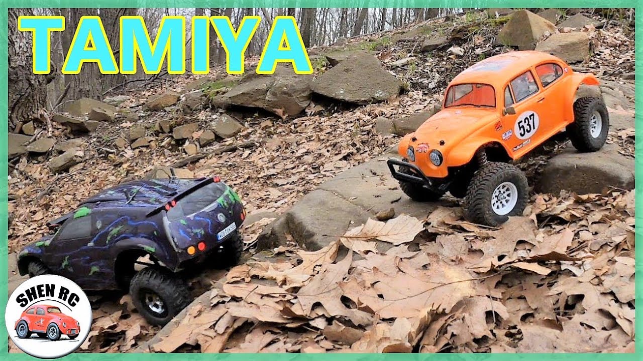 Tamiya CC02 VS CC01 Nice little rigs!