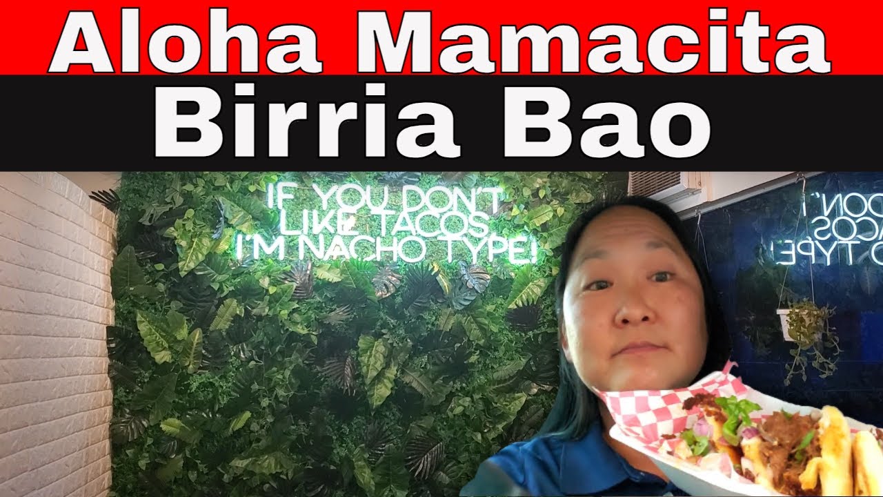 Aloha Mamacita Waipahu | Birria Bao | Horchata