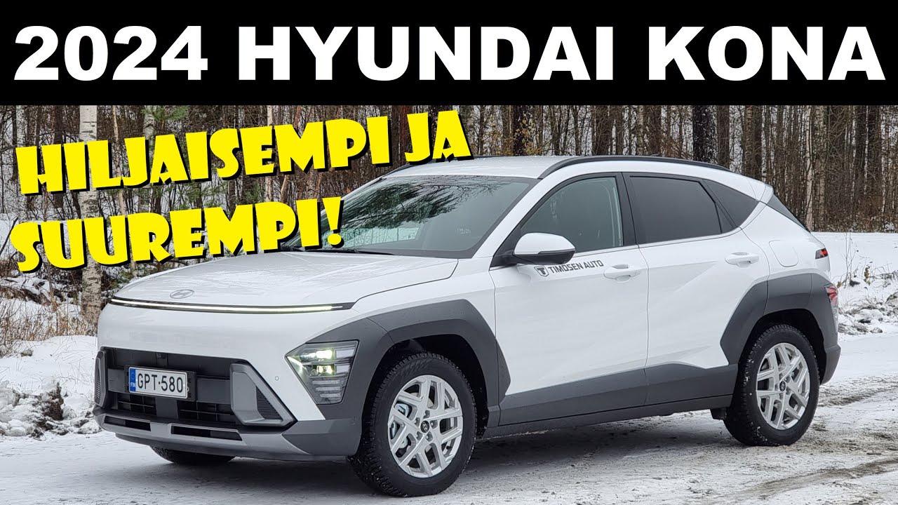 2024 Hyundai Kona koeajo - AIKUISTUNUT KONA!