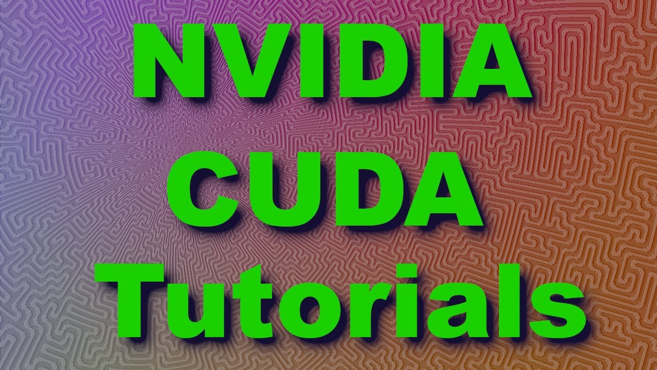 NVIDIA CUDA Tutorial 6: An Embarrassingly Parallel Algorithm 1