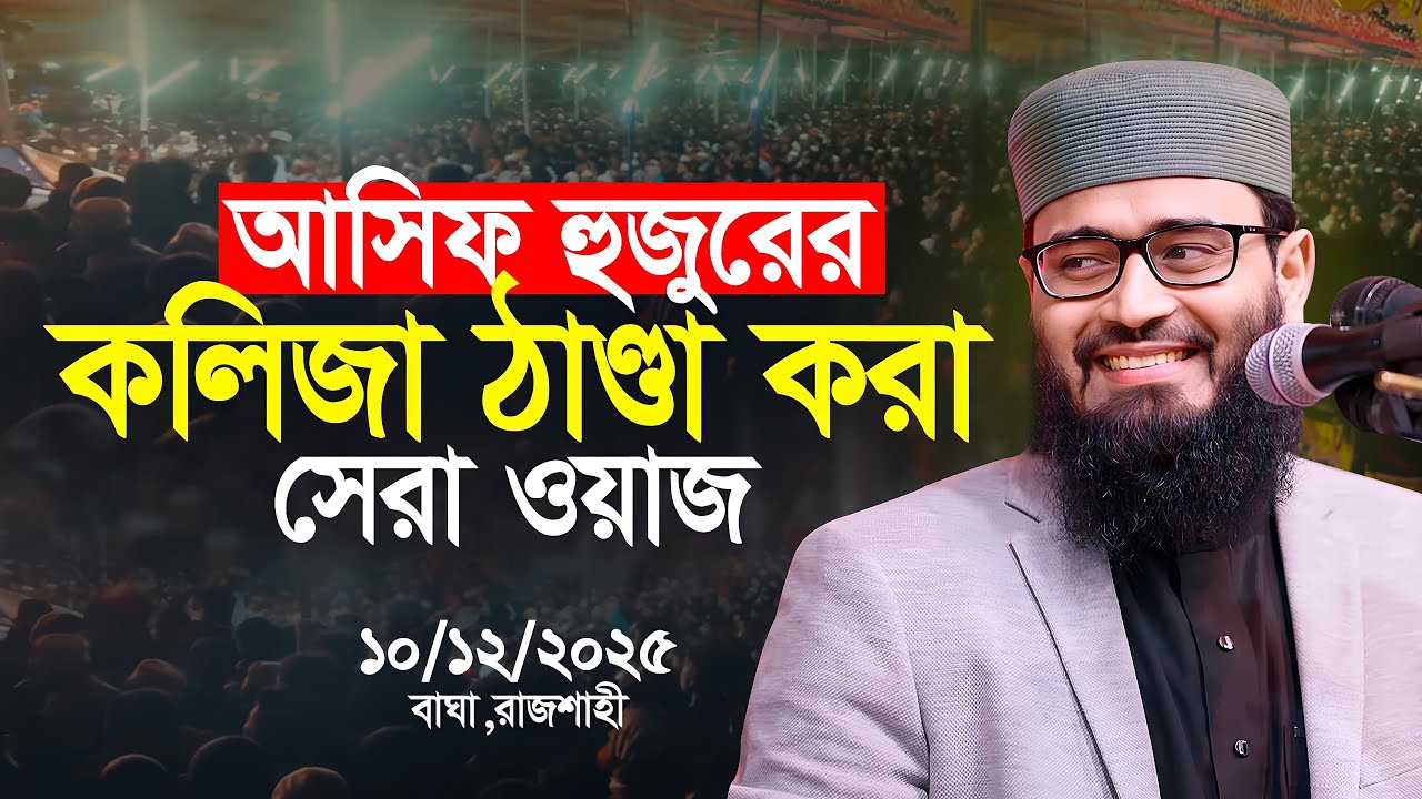 আসিফ হুজুরের কলিজা ঠাণ্ডা করা সেরা ওয়াজ | Abrarul Haque Asif