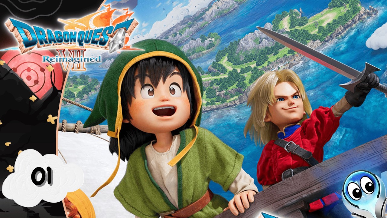 [PLATINE] ➡️ Dragon Quest VII Reimagined | Let's Play & Platine #01 | 00/61🏆