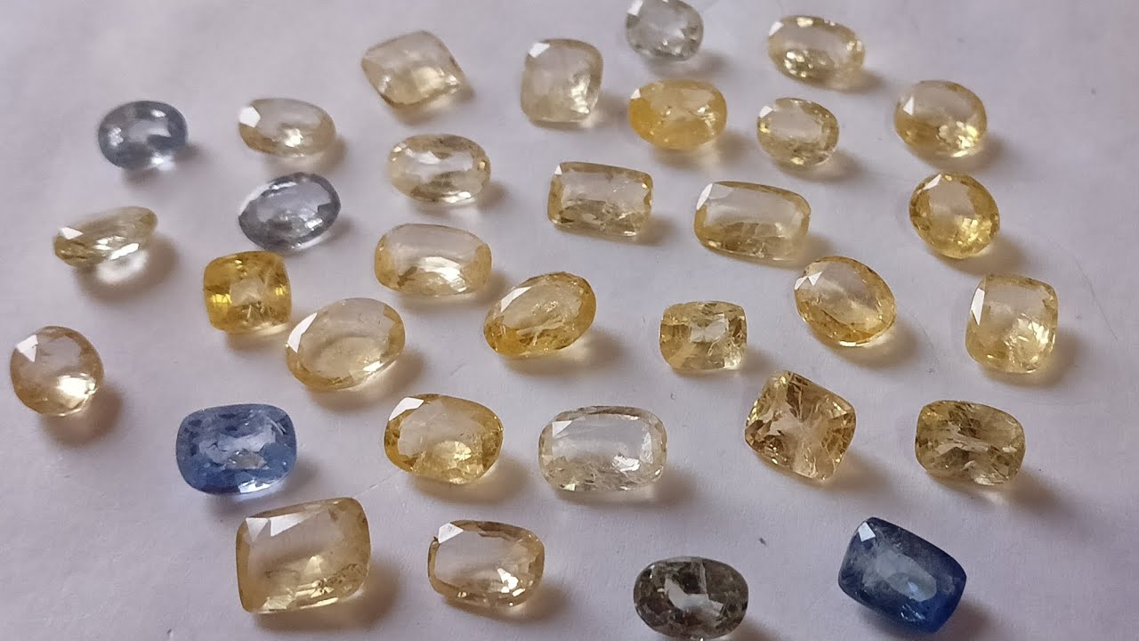 Natural Ceylon shrilankan mines yellow, blue and patembari sapphire|fresh new lot  exclusive QUALITY