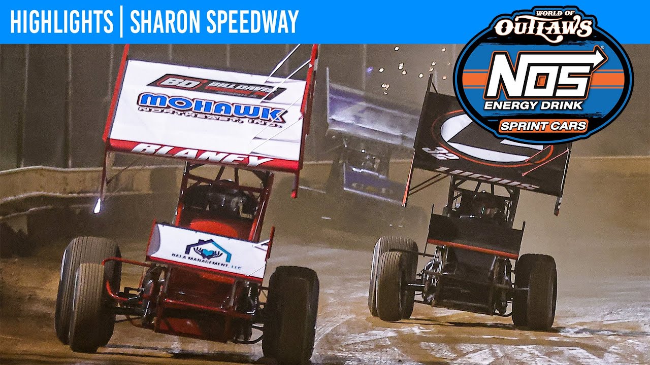 Автомобили World of Outlaws NOS Energy Drink Sprint | Sharon Speedway | 27 сентября 2025 г. | ГЛА...