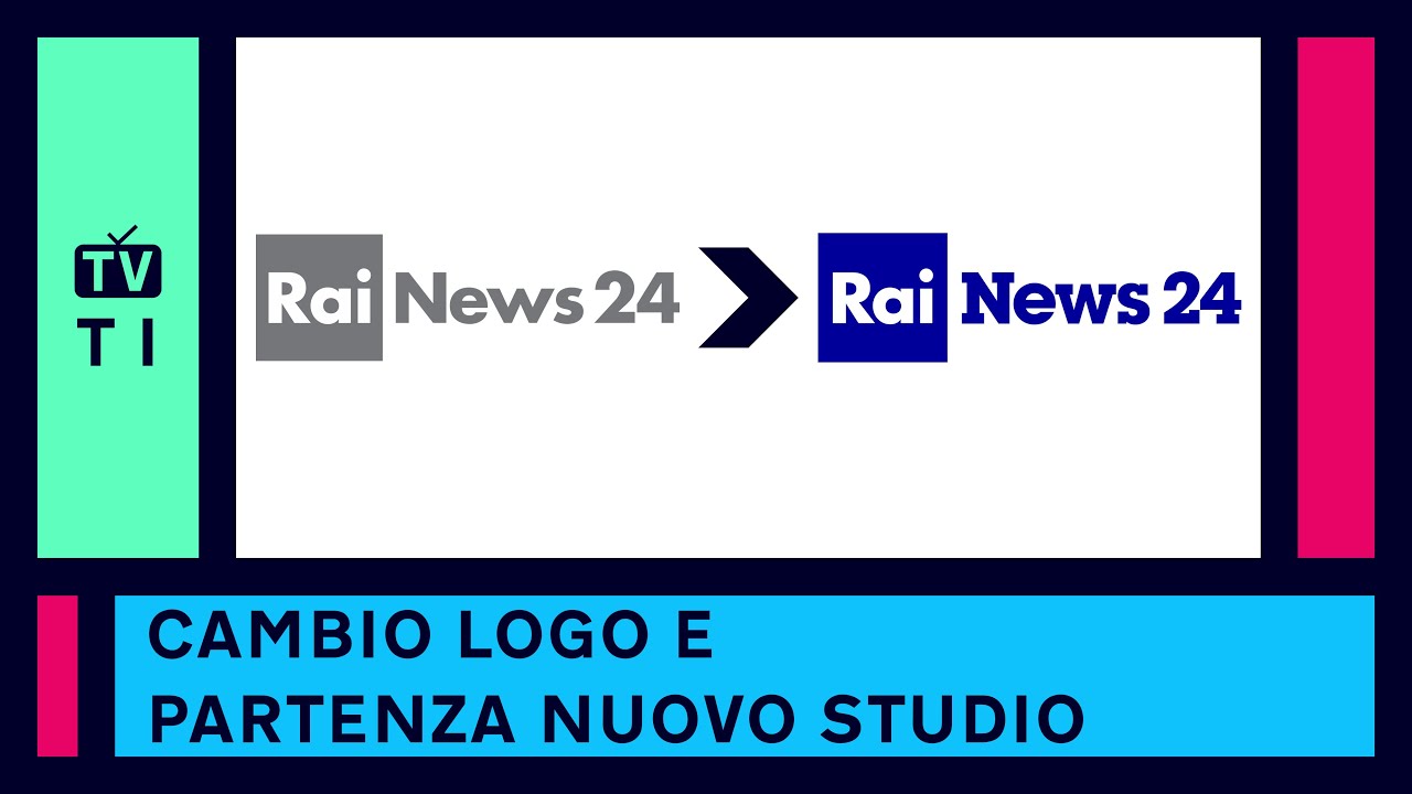 Rai News 24: Cambio logo e partenza nuovo studio | 24 Settembre 2022