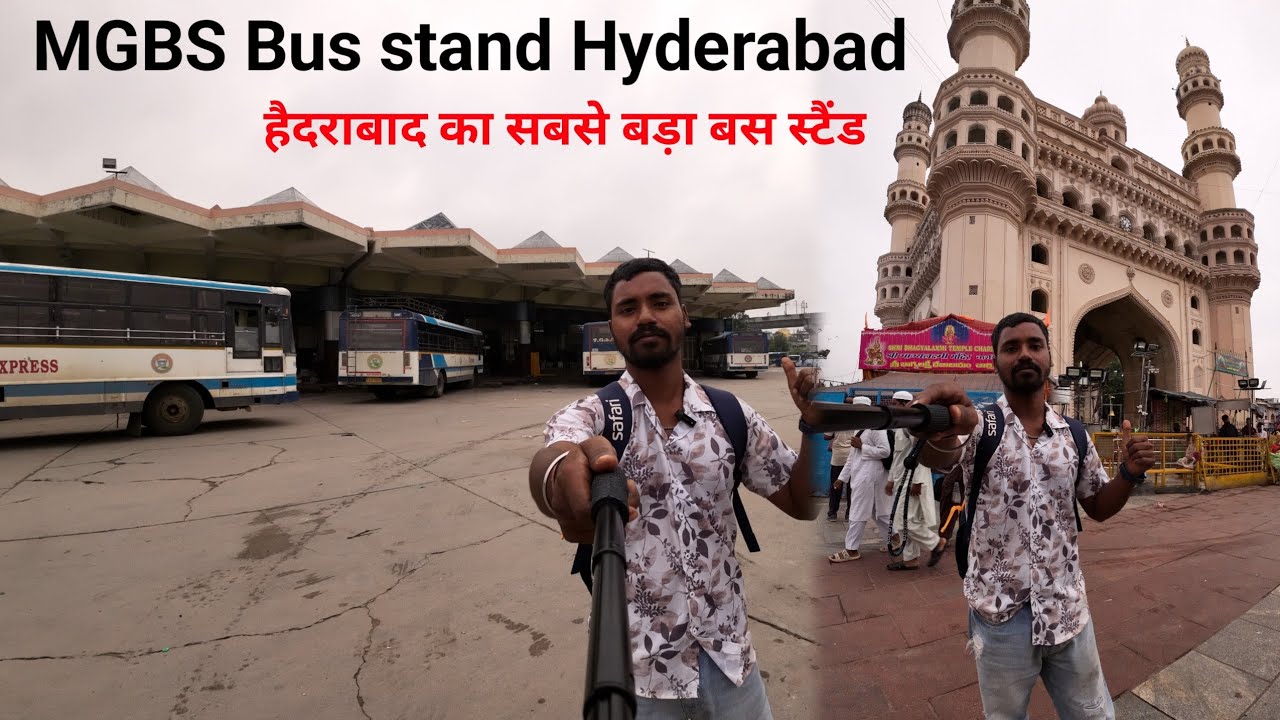 MGBS Bus stand Hyderabad || Hyderabad biggest bus stand || यहां से मिलेगा सभी जगह के लिए बस