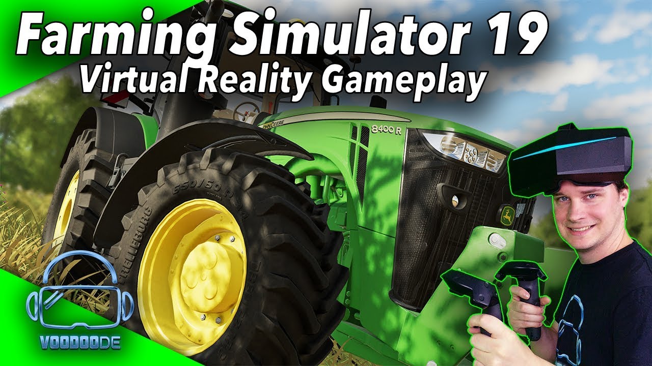 FARMING SIMULATOR 19 IN VIRTUAL REALITY! Here is how it works!