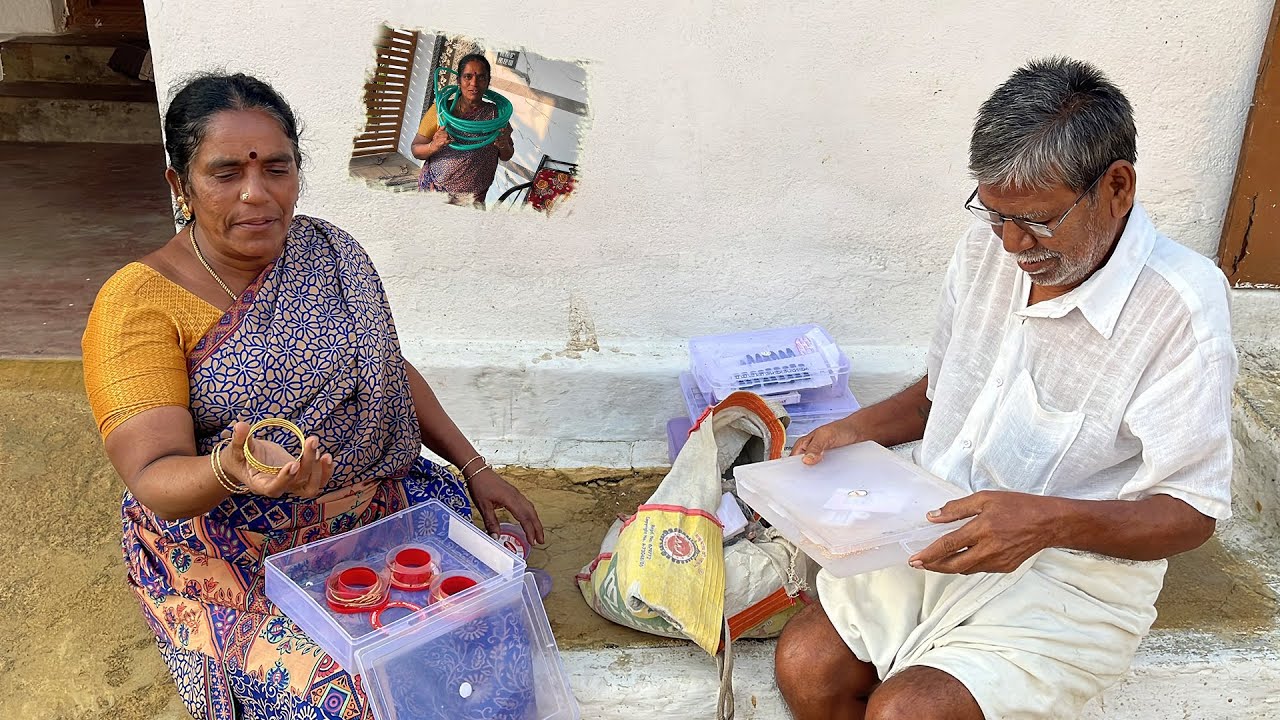 அம்மாவுக்கு காலையில அவ்வளவு வேலை இருந்தும் வளையல் பார்த்ததும் அவ்வளவு ஆனந்தம் @AmmaKaiPakkuvam