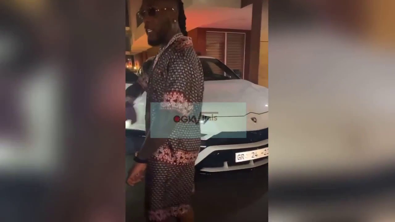 Omah Lay meets Burna boy in Ghana,  Burna Boy is a Fan!