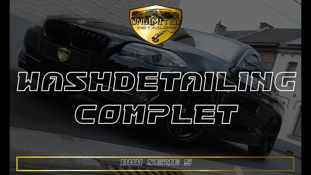 Washdetailing BMW 5 series - Black Pearl 😃 😍 🤪 👍