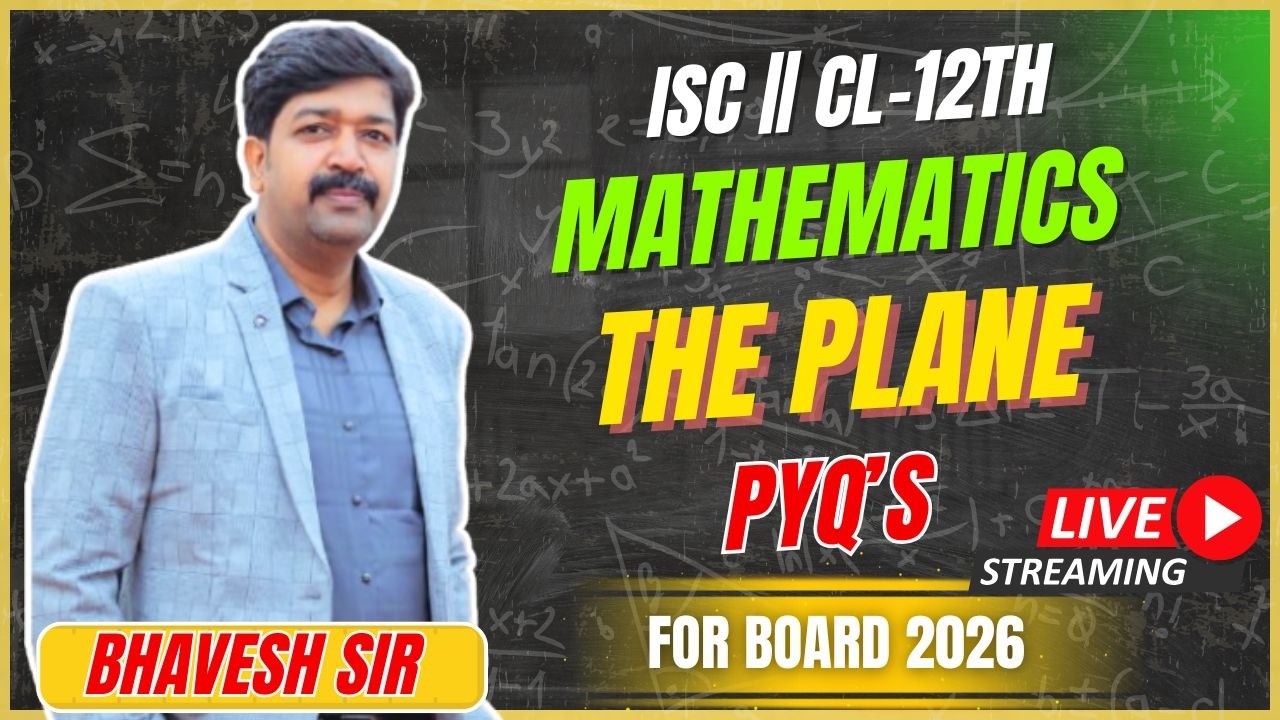 THE PLANE || PYQ'S(2013-2025) || CL-12TH || ISC || FOR BOARD 2026#problems_beater
