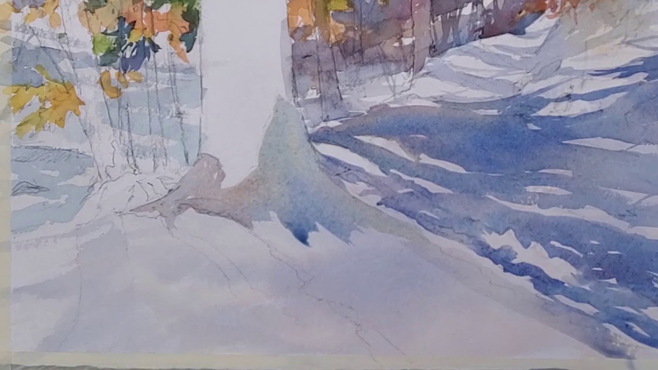 Shadow Play - Watercolor Demo by Christopher Leeper