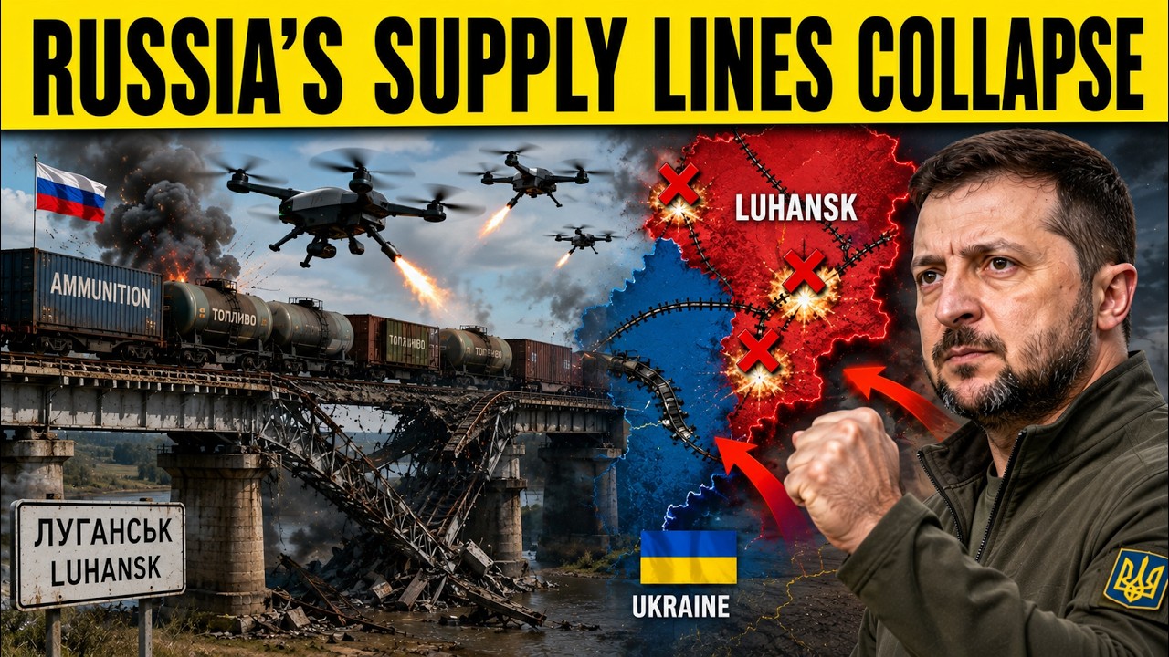 How Ukraine Is Quietly Strangling Russia's Supply Lines in Luhansk