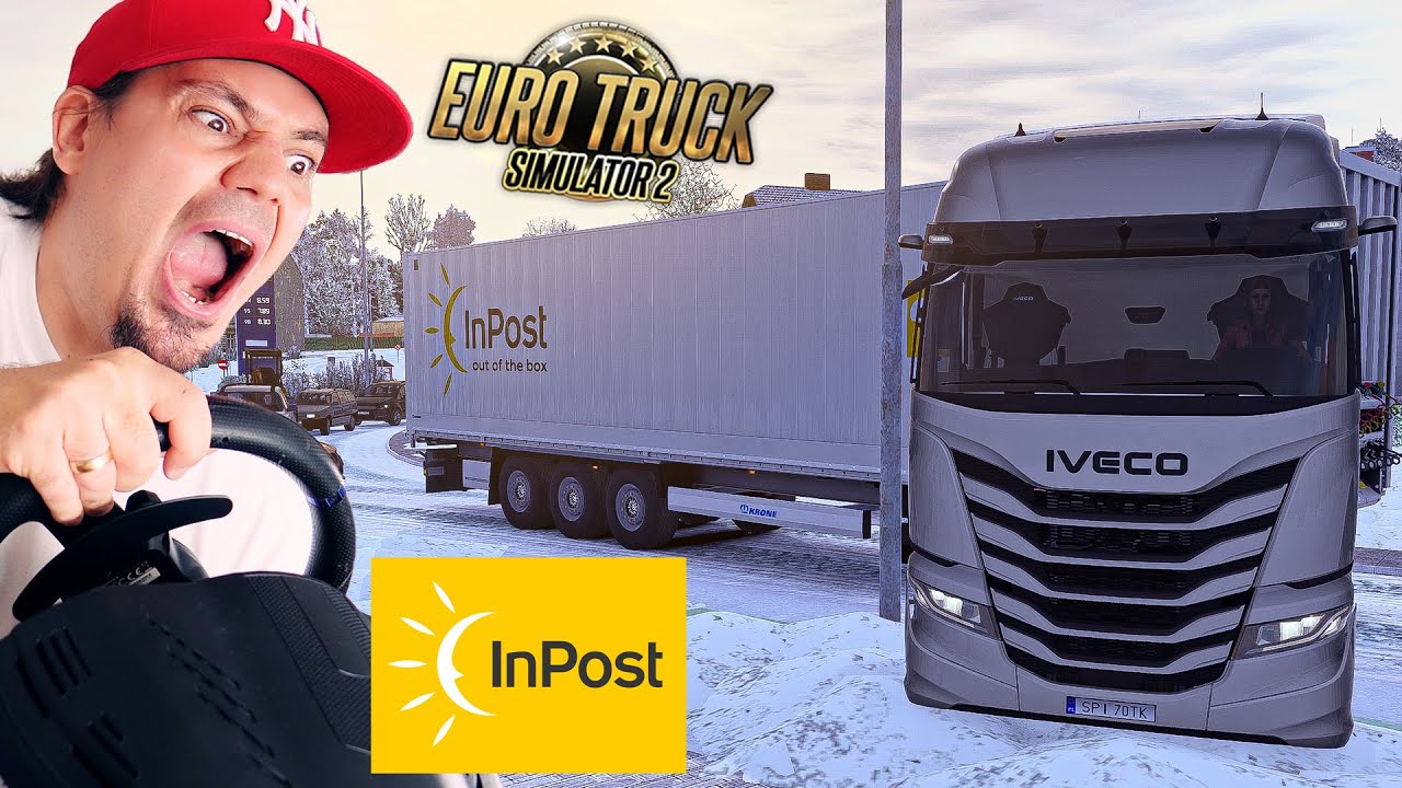 🚛 Pracuję w INPOST i ROZWOŻĘ WASZE PACZKI! *w Święta!* | Euro Truck Simulator 2