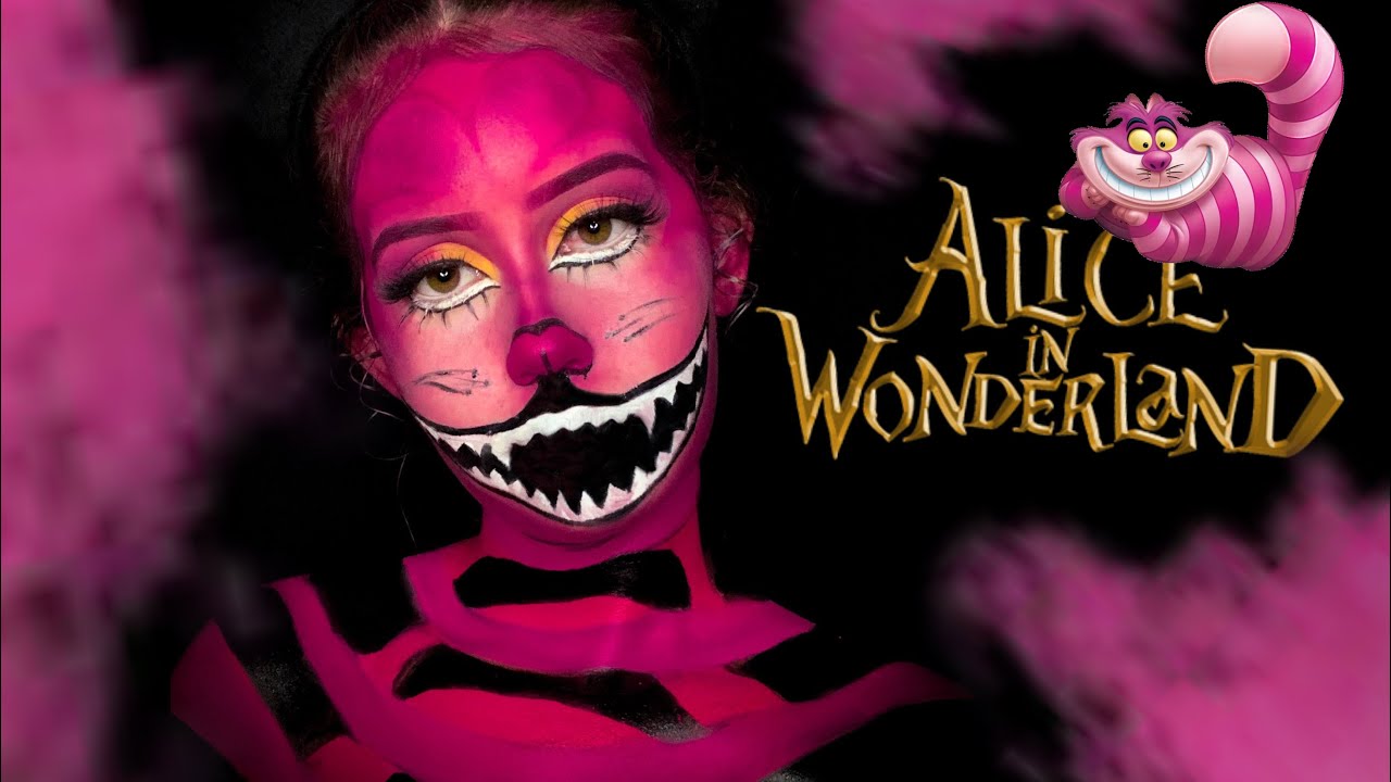 GATO DE CHESHIRE MAKEUP TUTORIAL - ALICE NO PAIS DAS MARAVILHAS