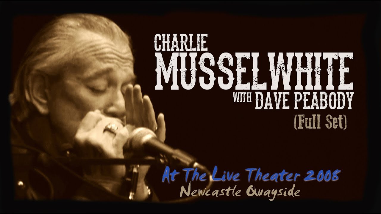 Charlie Musselwhite Live at The Quayside 2008 ( Acoustic Delta blues music)
