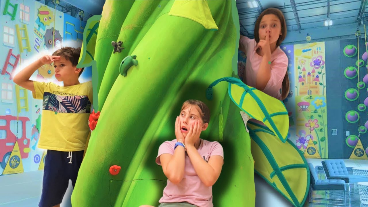 VERSTOPPERTJE SPELEN IN EEN KLIMZAAL! 🤫