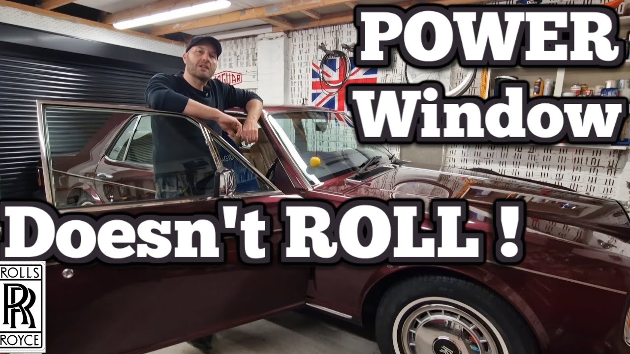 Rolls-Royce Silver Spirit — СЛОМАННЫЙ электрический стеклоподъёмник! Как разобрать и починить — S...