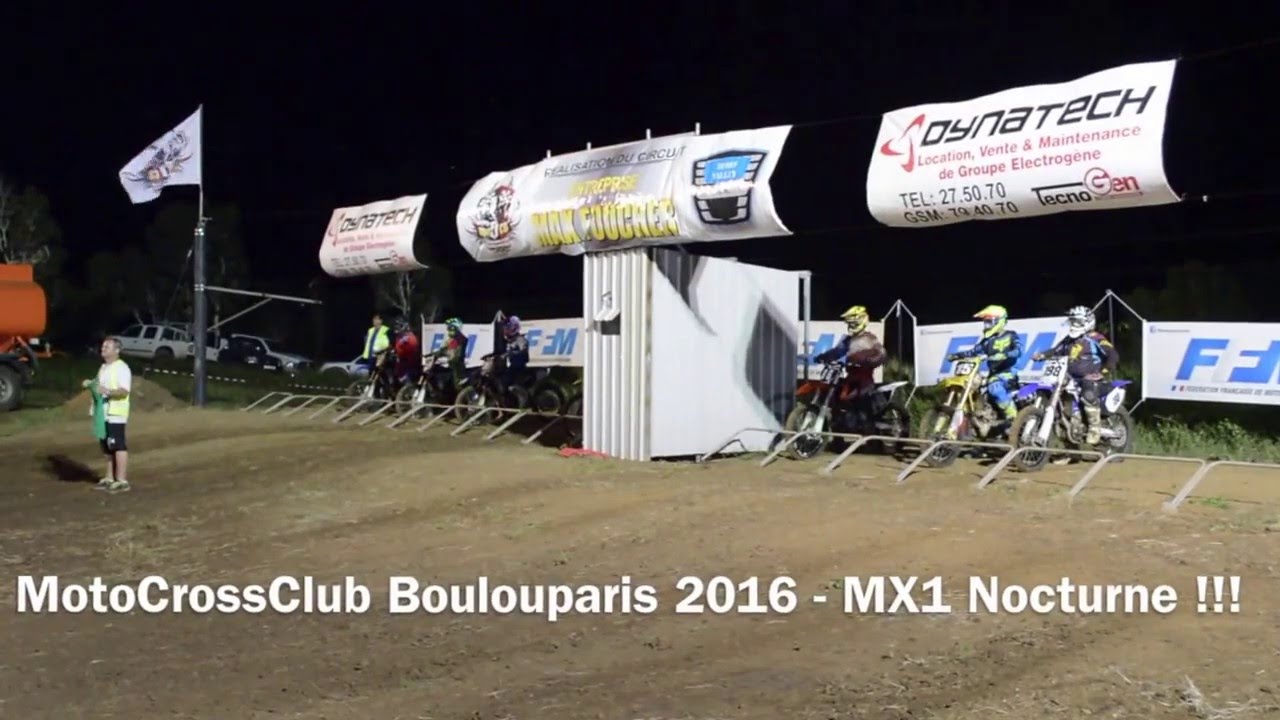 MotoCross Club de Boulouparis 2016 - Cat&eacute;gorie MX1 remport&eacute;e par le N&deg;19 Wilrick Cabanilles.