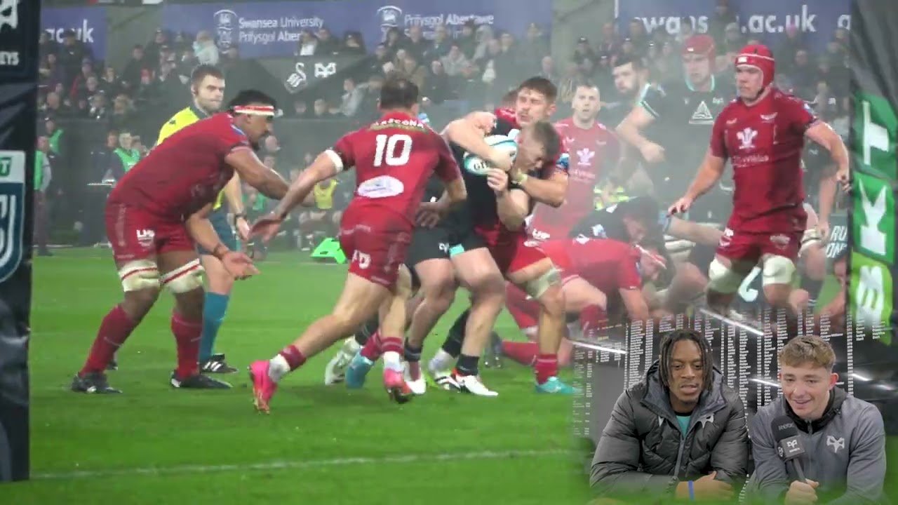 Ospreys v Scarlets - Highlights (Commentary from Dan Edwards & Dan Kasende)