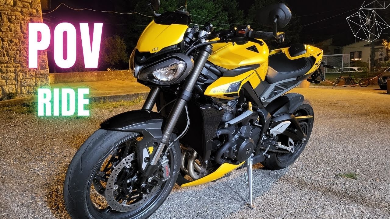 Triumph Street Triple 765 RS POV ride + Full Gas compilation [HD Audio]