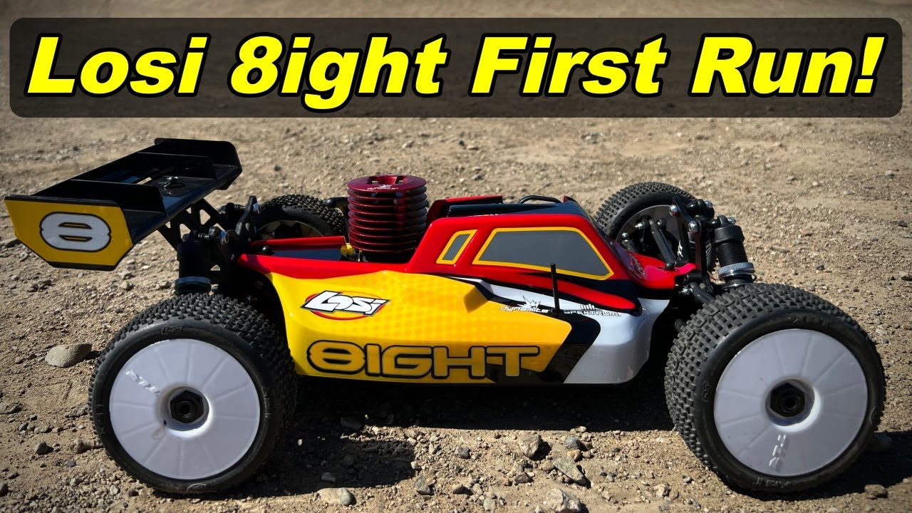 Losi 8ight Nitro RTR First Run