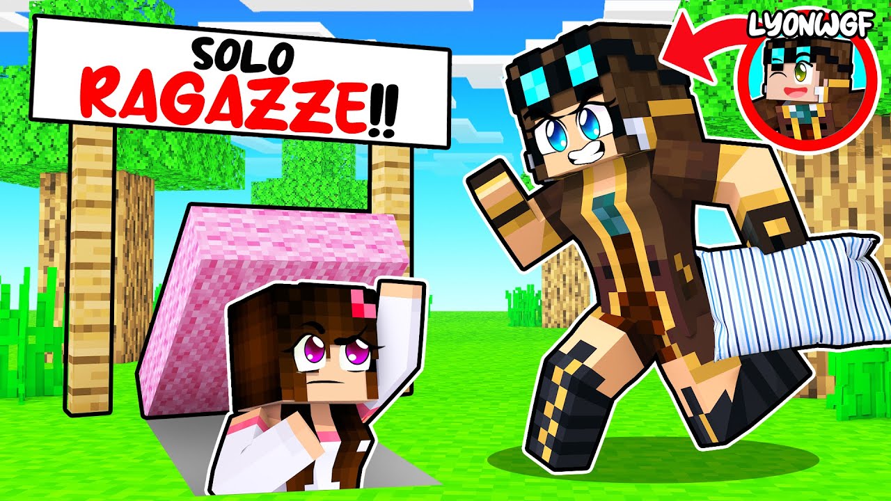 MI FINGO DONNA PER ENTRARE NEL CLUB SOLE RAGAZZE!! Minecraft DUBAI