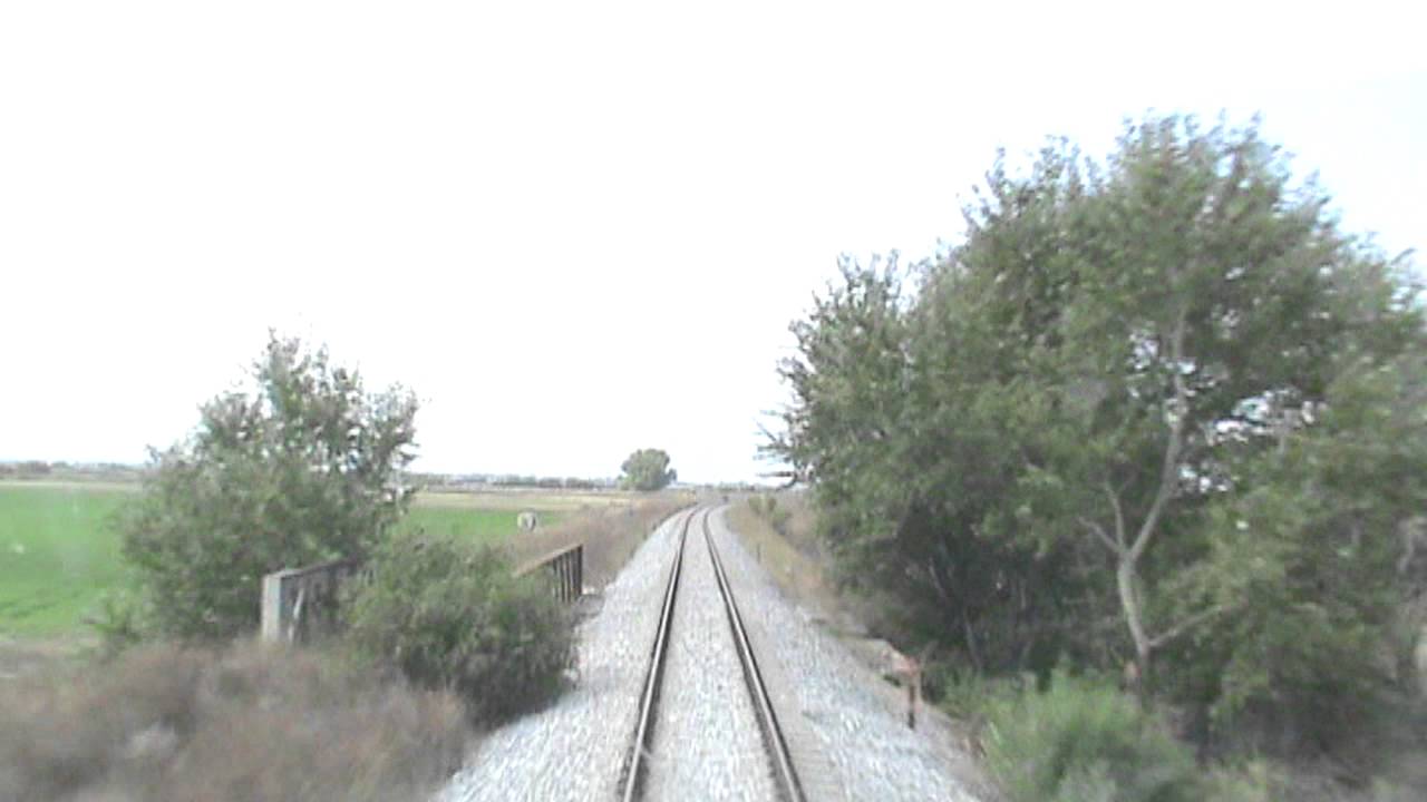 Cab ride on ADtranz DE-2000, from Palaiofarsalos to Sofades (Palaiofarsalos - Kalabaka line)