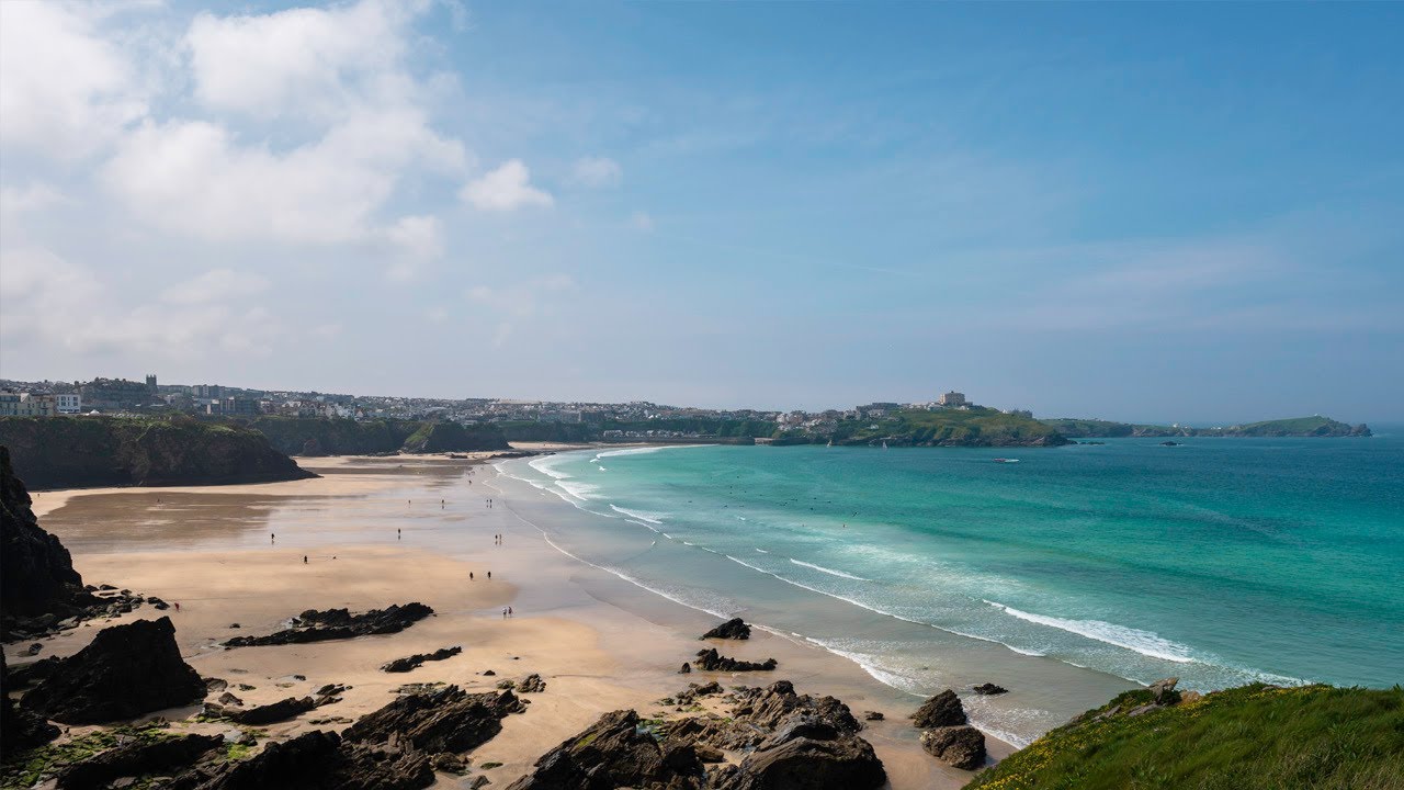 Gwinear Guides: Newquay Town Beaches - Shore Fishing Marks - Sea Fishing in Cornwall