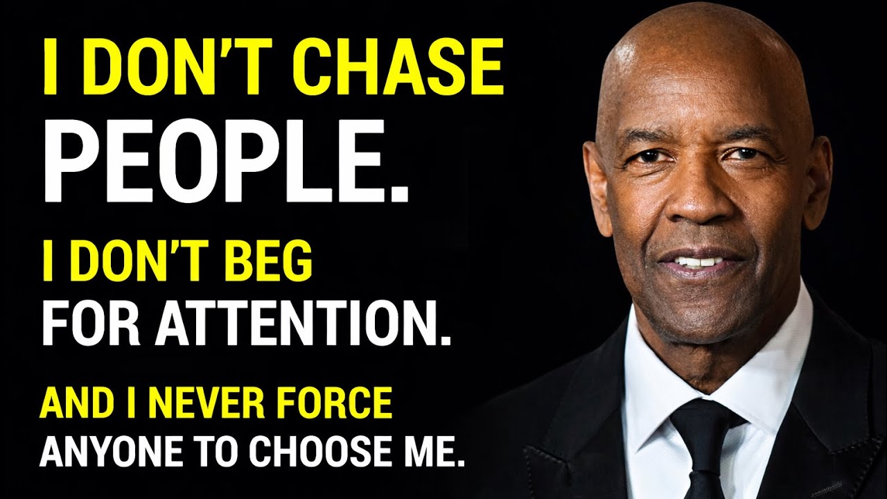 I Never Force Anyone To Choose Me  #danzelwashington #motivationalspeech 