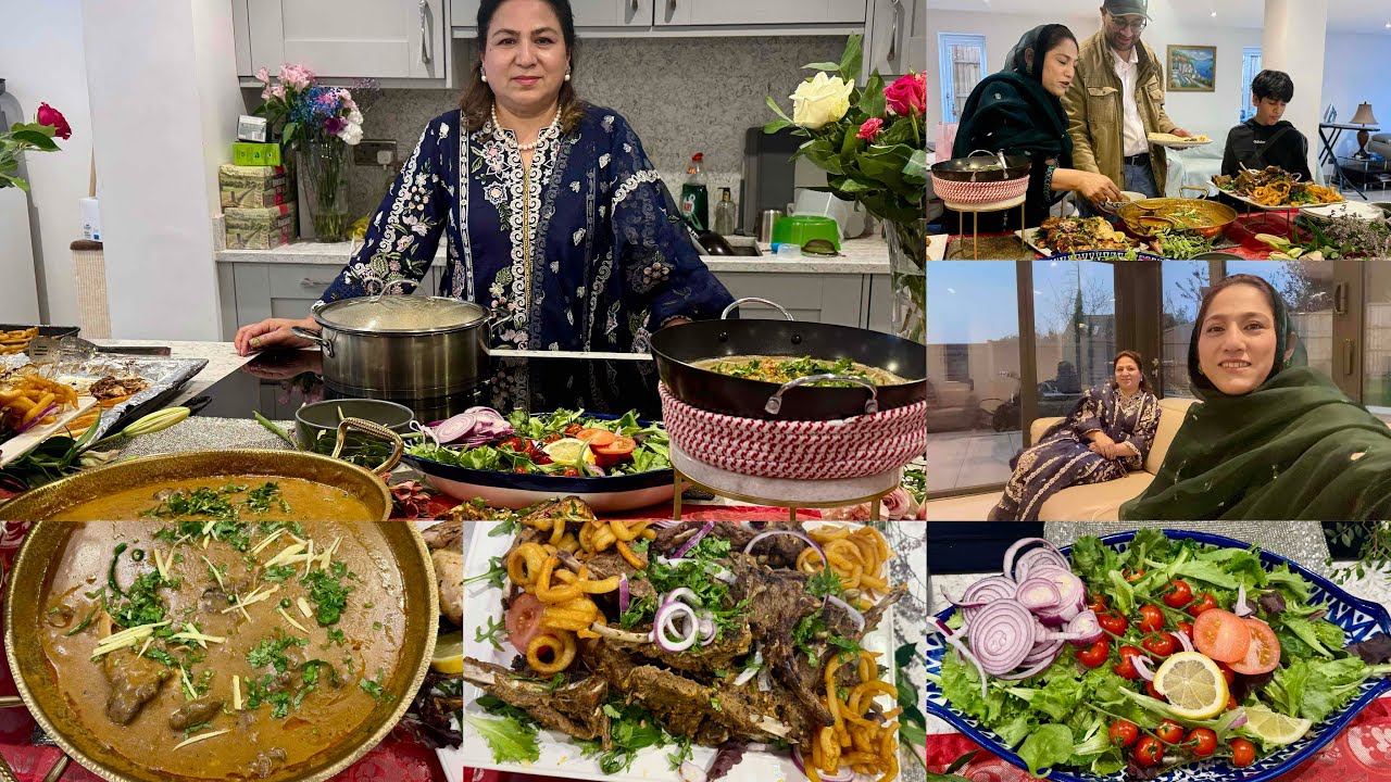 Eid grand Dawat vlog || mey ithna kaam qu karthi hoon|| Ma na ho tho bardi behan hoti hey