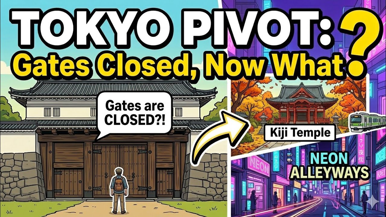 From Imperial Gates to Kiji Temple: A Tokyo Wandering
