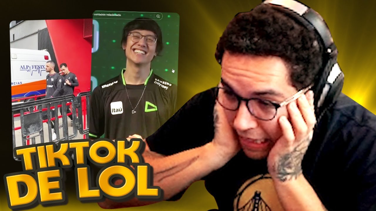 A TORCIDA DA PAIN É MUITO CHATA - YETZ REACT MELHORES TIKTOKS DE LOL 051