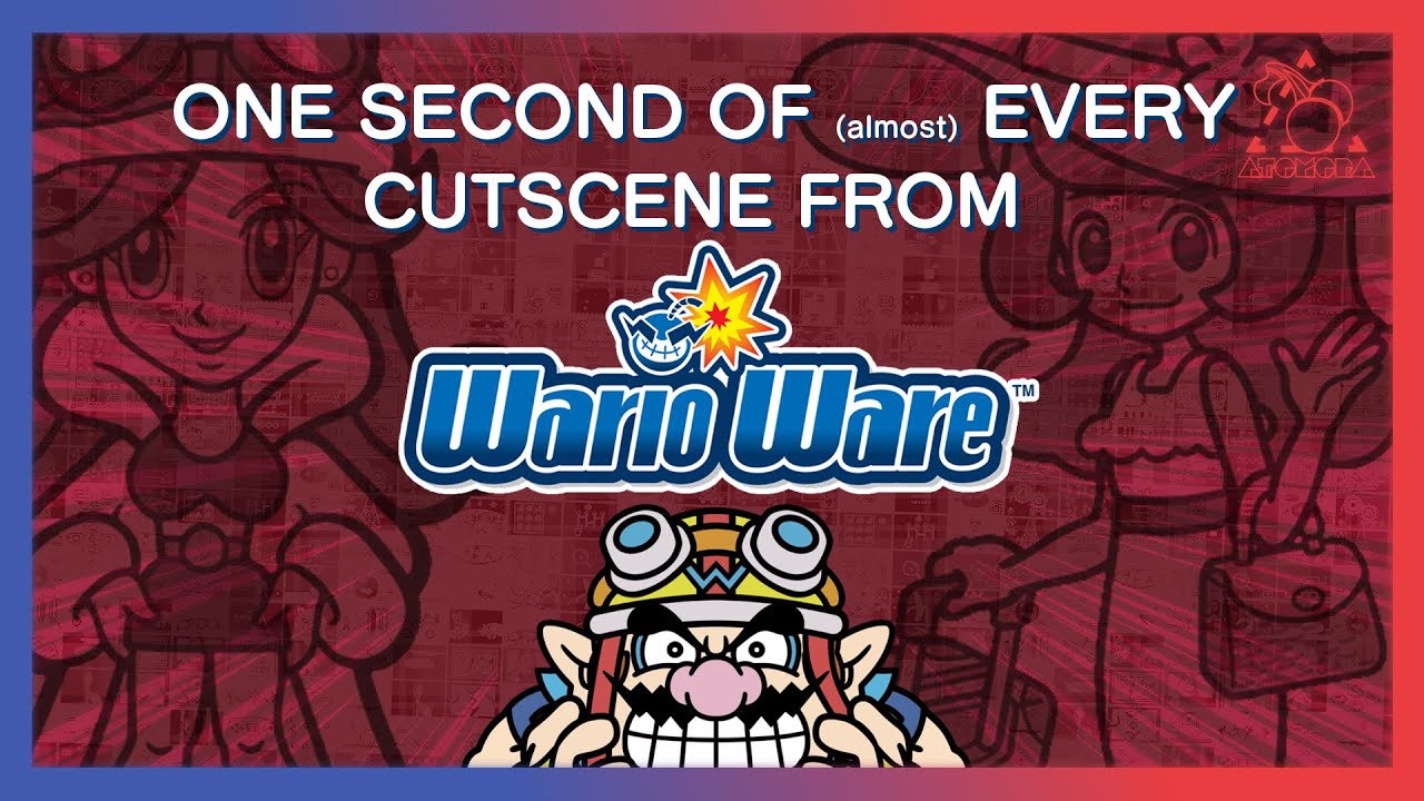 One Second from (almost) Every Cutscene from the WarioWare Series [2003 - 2023]