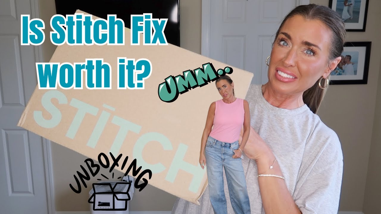 What I Got in My Stitch Fix Box | Clothing Try-On & First Impressions | Hotmess Momma Vlogs