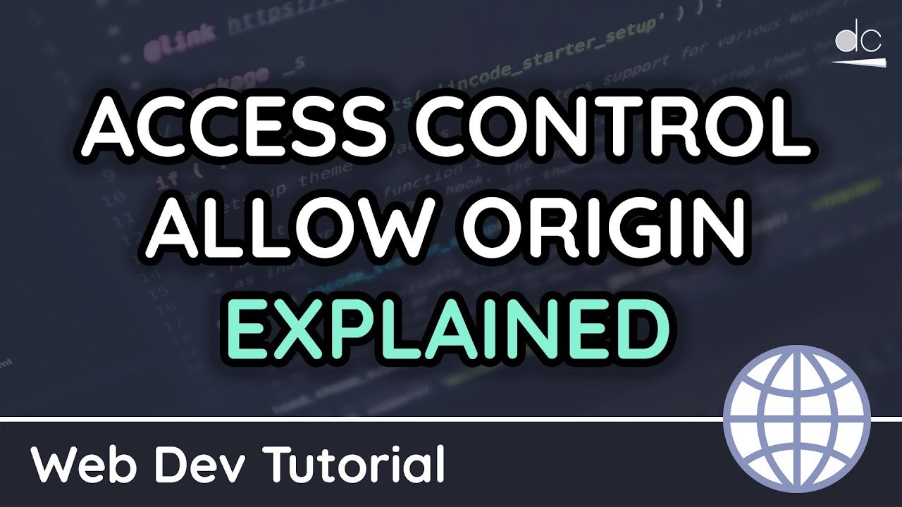 Объяснение заголовка ответа Access-Control-Allow-Origin (CORS) — Учебное пособие по HTTP/Web