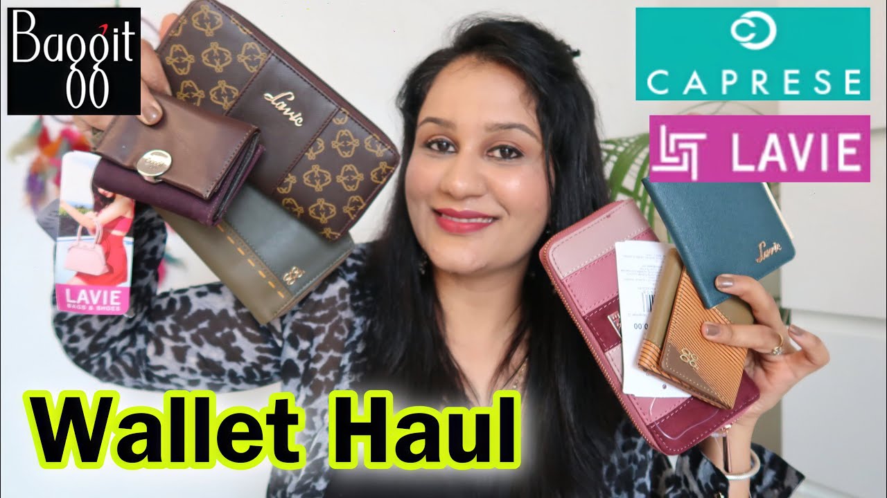*New Amazon Wallet Haul || Baggit , Caprese & Lavie Wallet For Women/ Girls Under 500