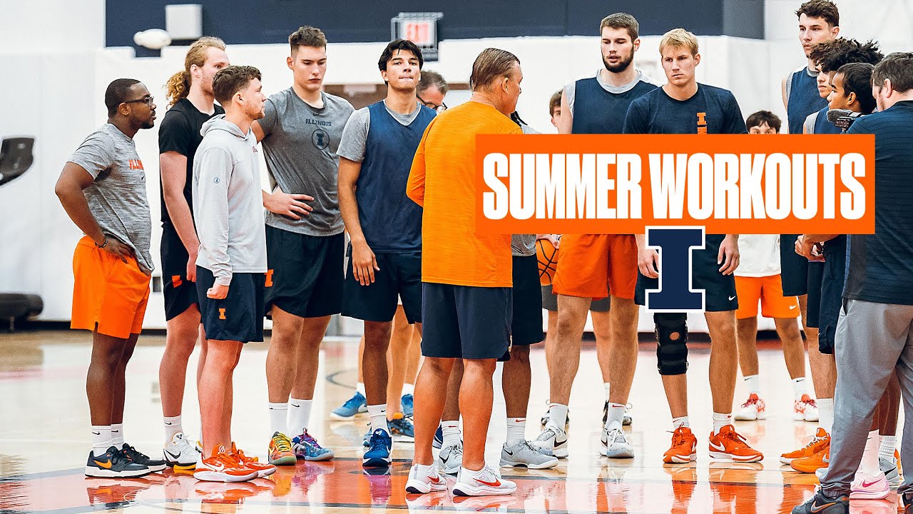 Illinois Men's Basketball | 2025 Summer Workout Highlights