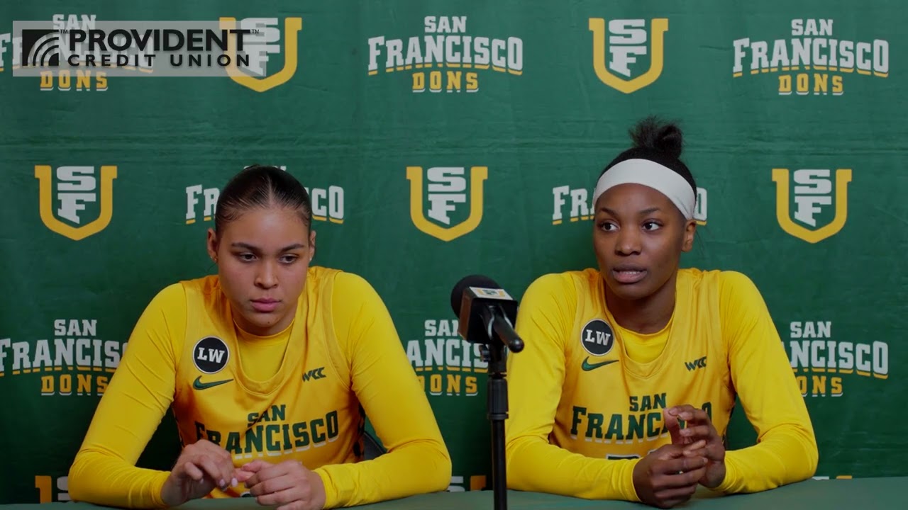 WBB | USF vs. San Diego Postgame w/ Candy Edokpaigbe and Olivia Williams