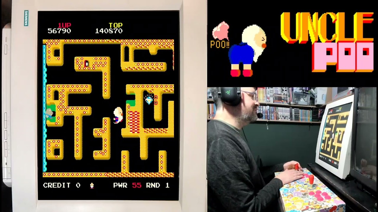 Uncle Poo Arcade Infinite Scoring Trick - Unofficial TG World record