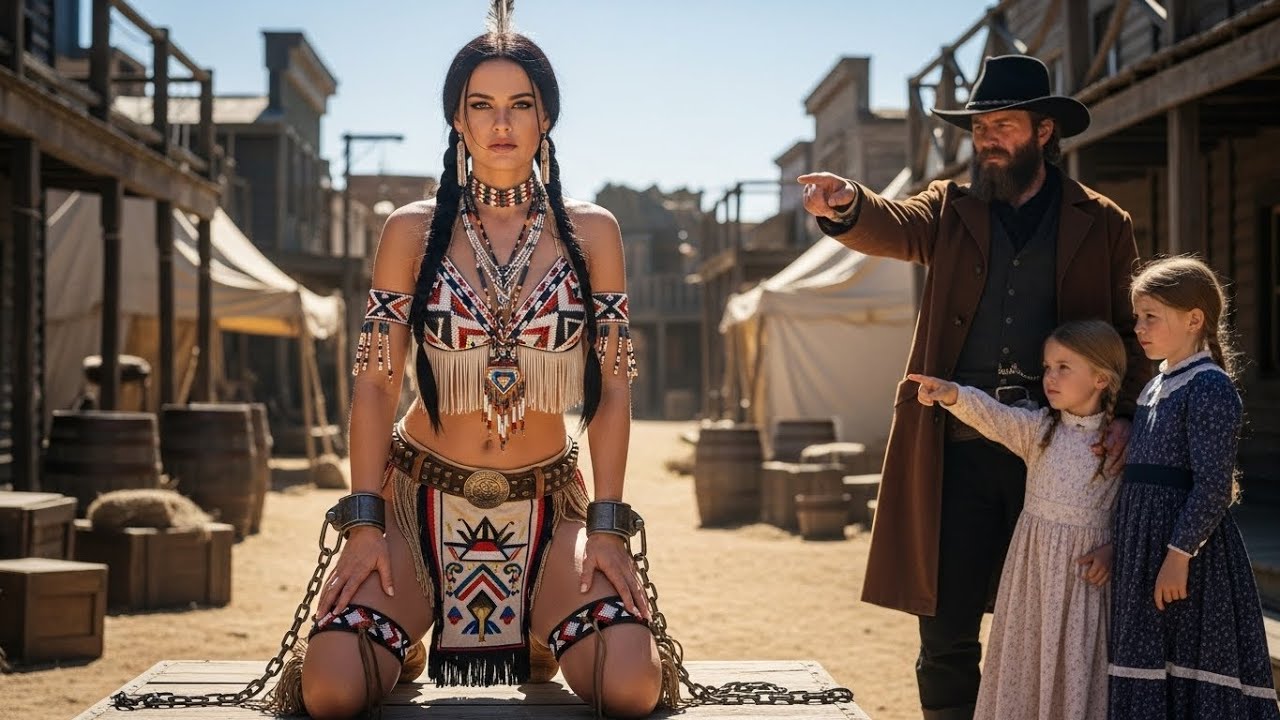 As Filhas Escolheram Uma Mulher Apache Como Mãe — O Que o Pai Fez Enfrentou Todo o Oeste#faroeste