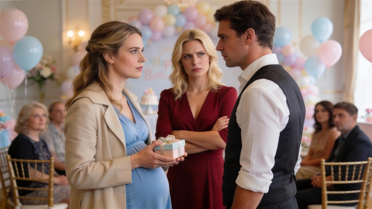 At The Baby Shower, Husband Brought Mistress — Stunned When Pregnant Wife Revealed The True Gift